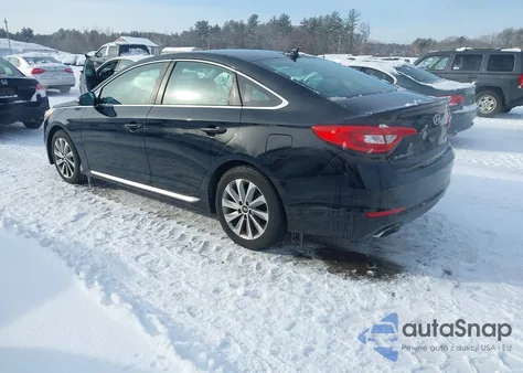 2015 Hyundai Sonata Sport z USA, uszkodzony, nr VIN 5NPE34AF0FH187467